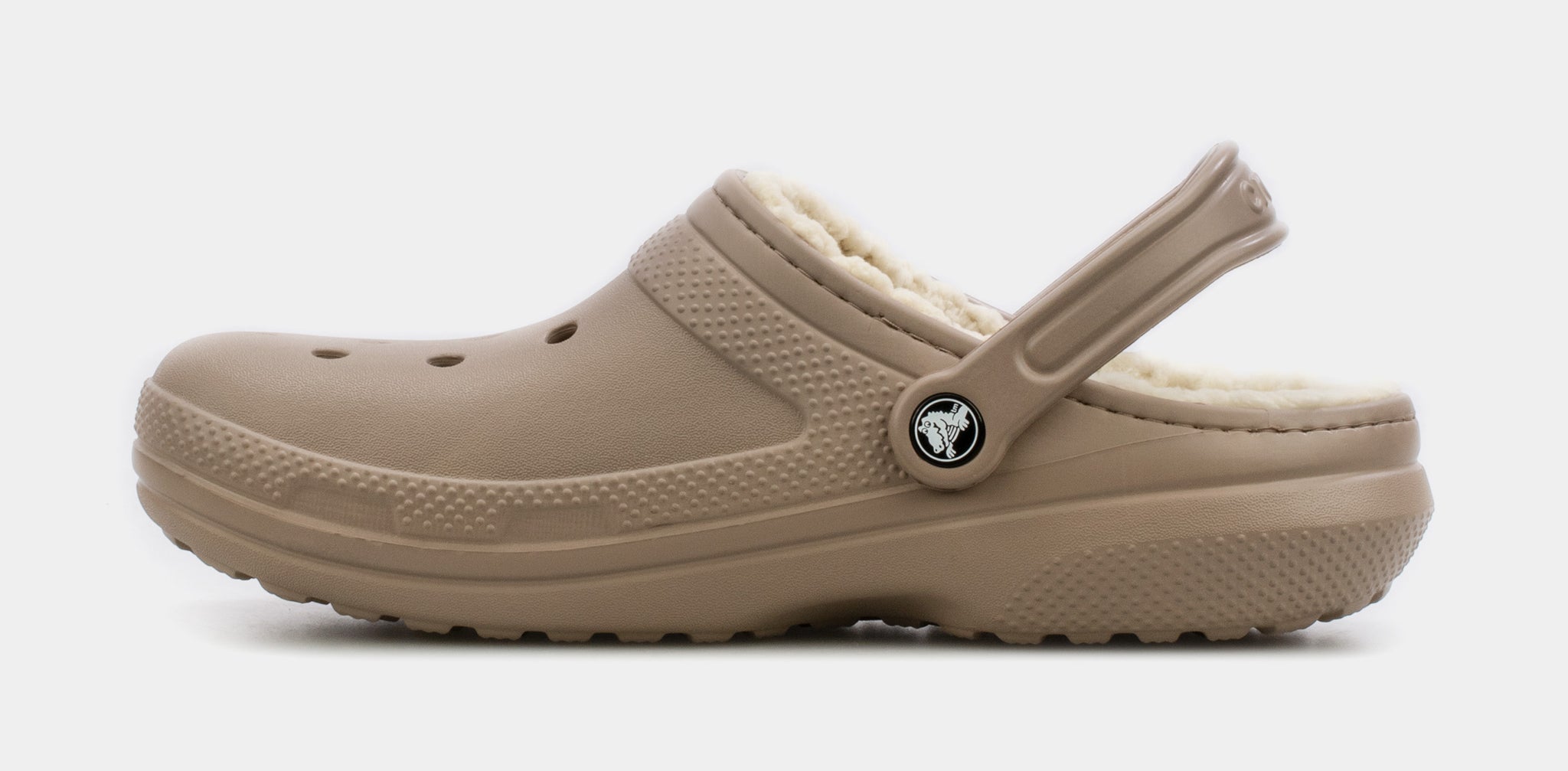 Crocs Classic Lined Clogs Mens Sandals Beige 203591-2YB – Shoe Palace