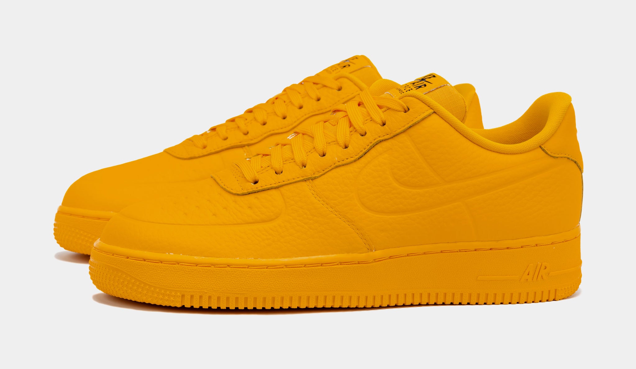 Nike air force 1 university yellow Clearance