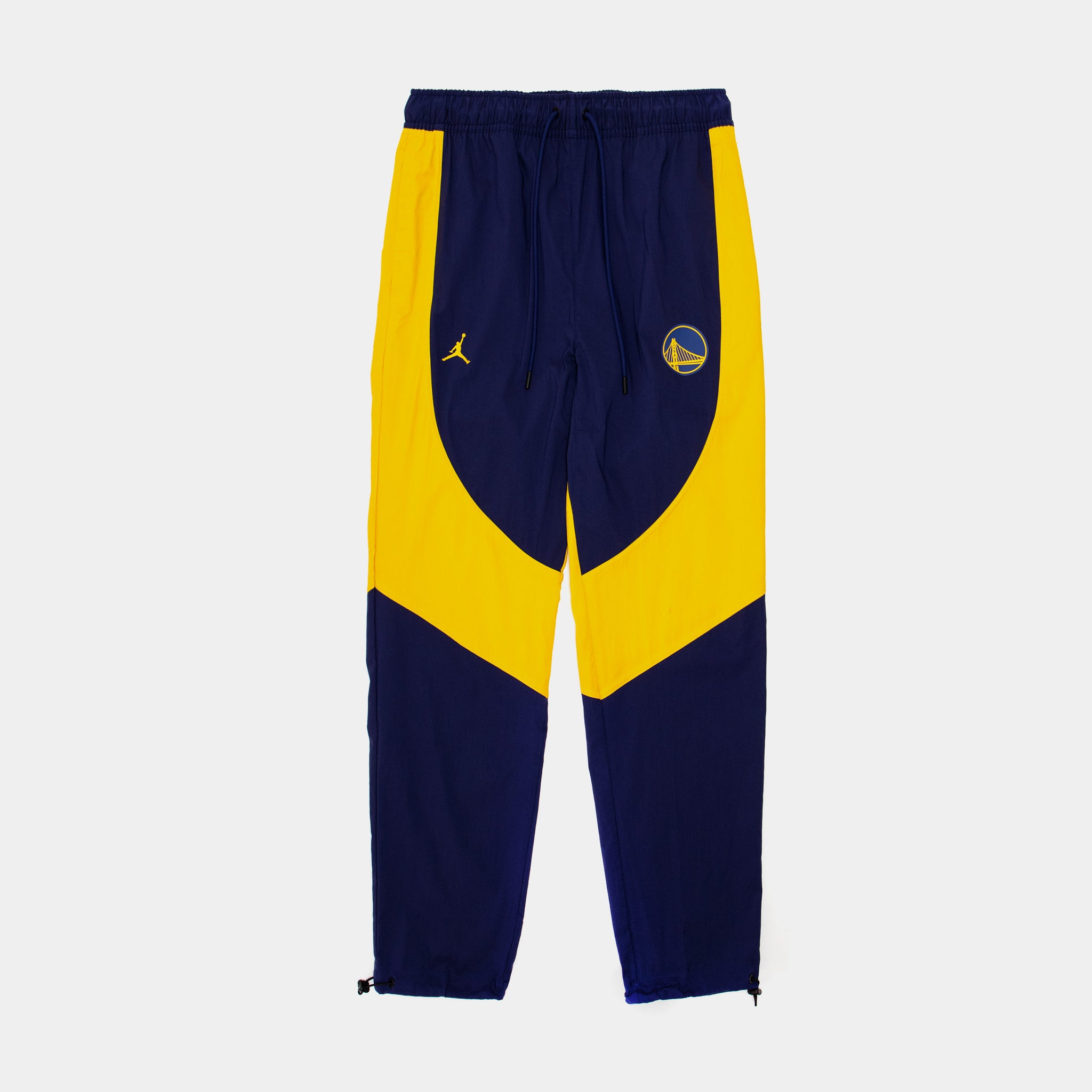Nike Golden State Warriors Woven Pant Mens Pants Blue Yellow