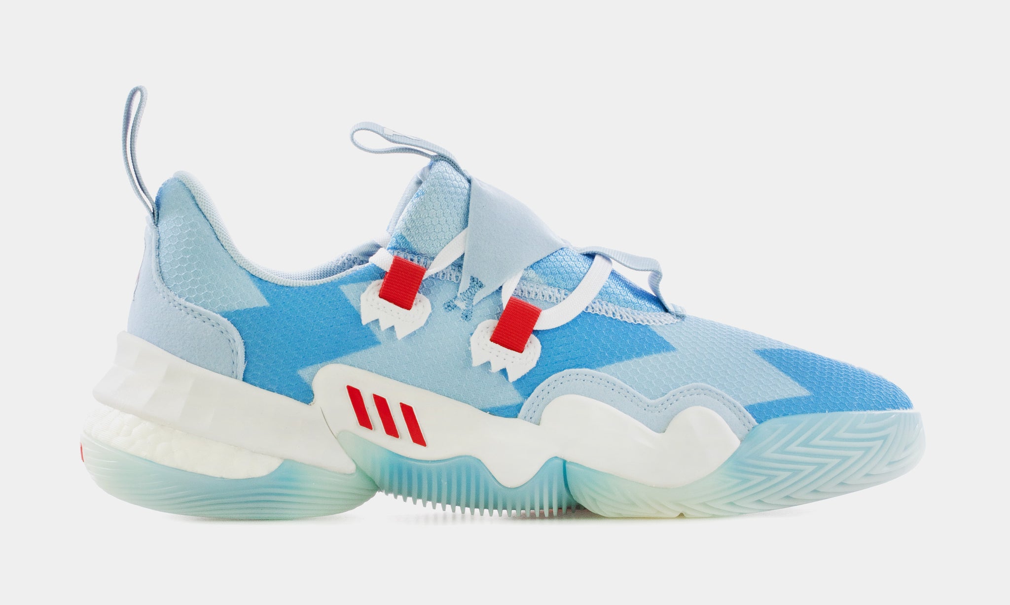 adidas Trae Young 1 Ice Trae Mens Basketball Shoe Bahia Light Blue Vivid  Red Cloud White H68997 – Shoe Palace