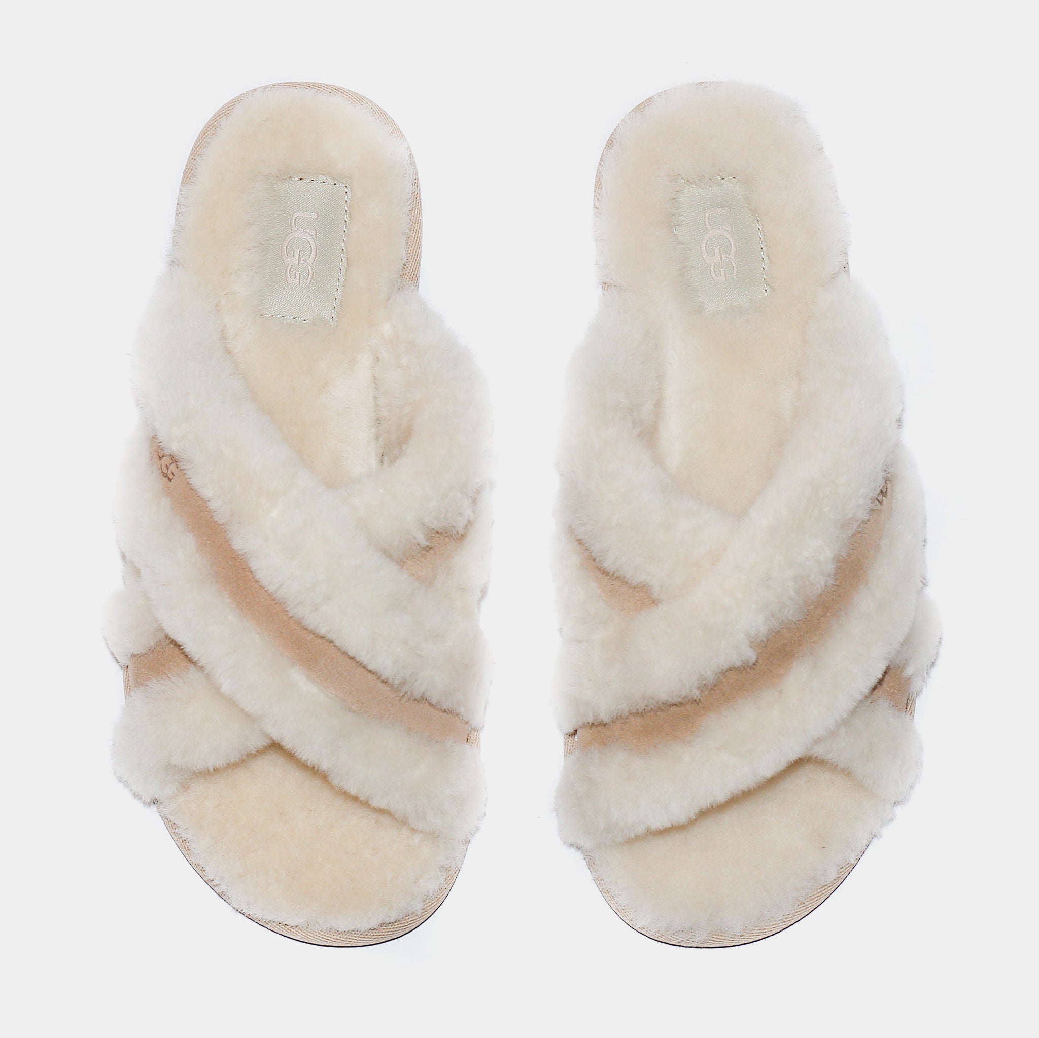 UGG Scuffita Slipper Womens Sandals Natural Brown 1123572 SAN#N#– Shoe ...