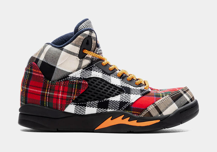 Jordan Air Jordan 5 Retro Plaid Infant Toddler Lifestyle  Nike Air Jordan 5 Retro TD AJ5 Shoes Plaid Infant Toddler FD4813-008 main image 0