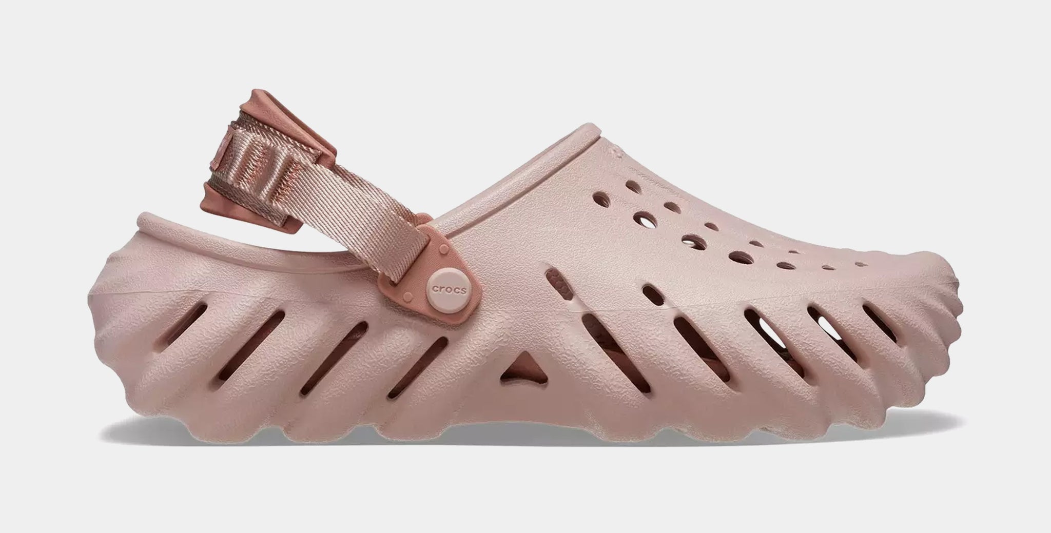 Crocs Echo Clog Mens Sandals Pink 207937-6TY – Shoe Palace display picture 1
