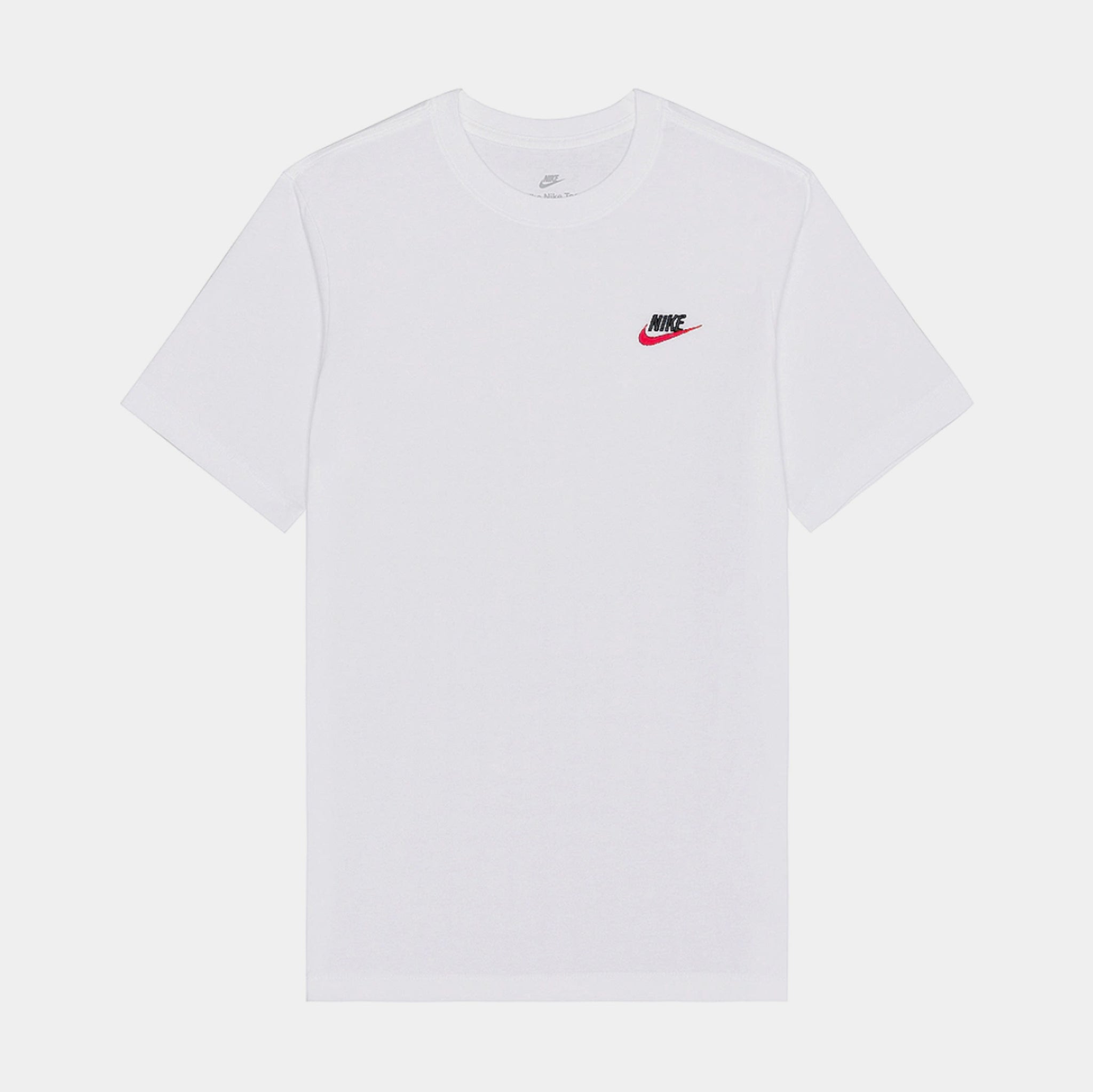 Shirt – NSW Mens AR4997-100 Palace White Nike Sleeve Shoe Short Club