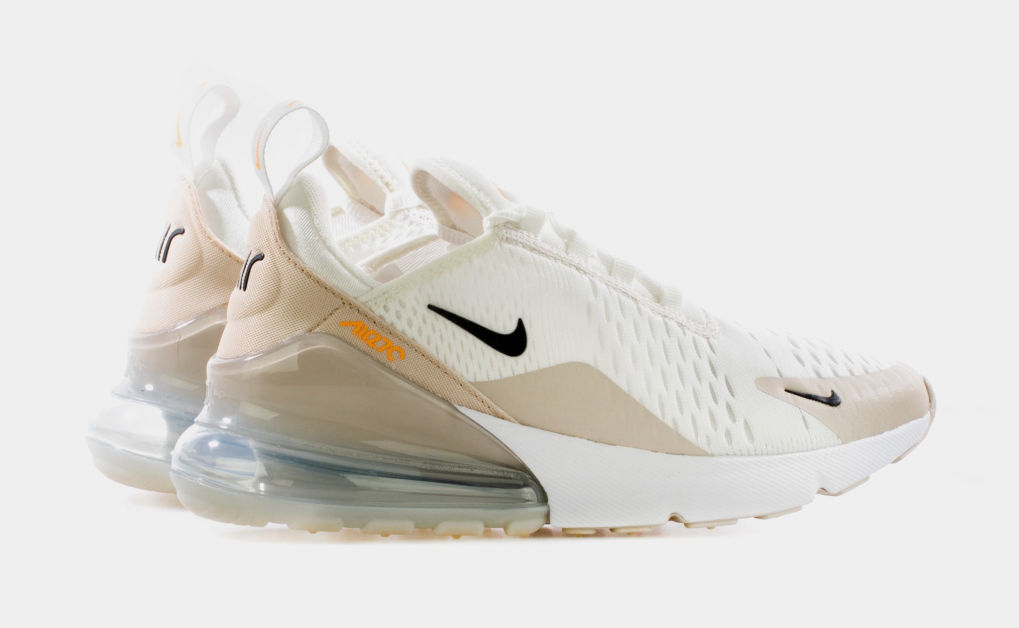 Nike Air Max 270 Desert Sand Womens Running Shoe White Beige Black DH3050-100 â Shoe Palace