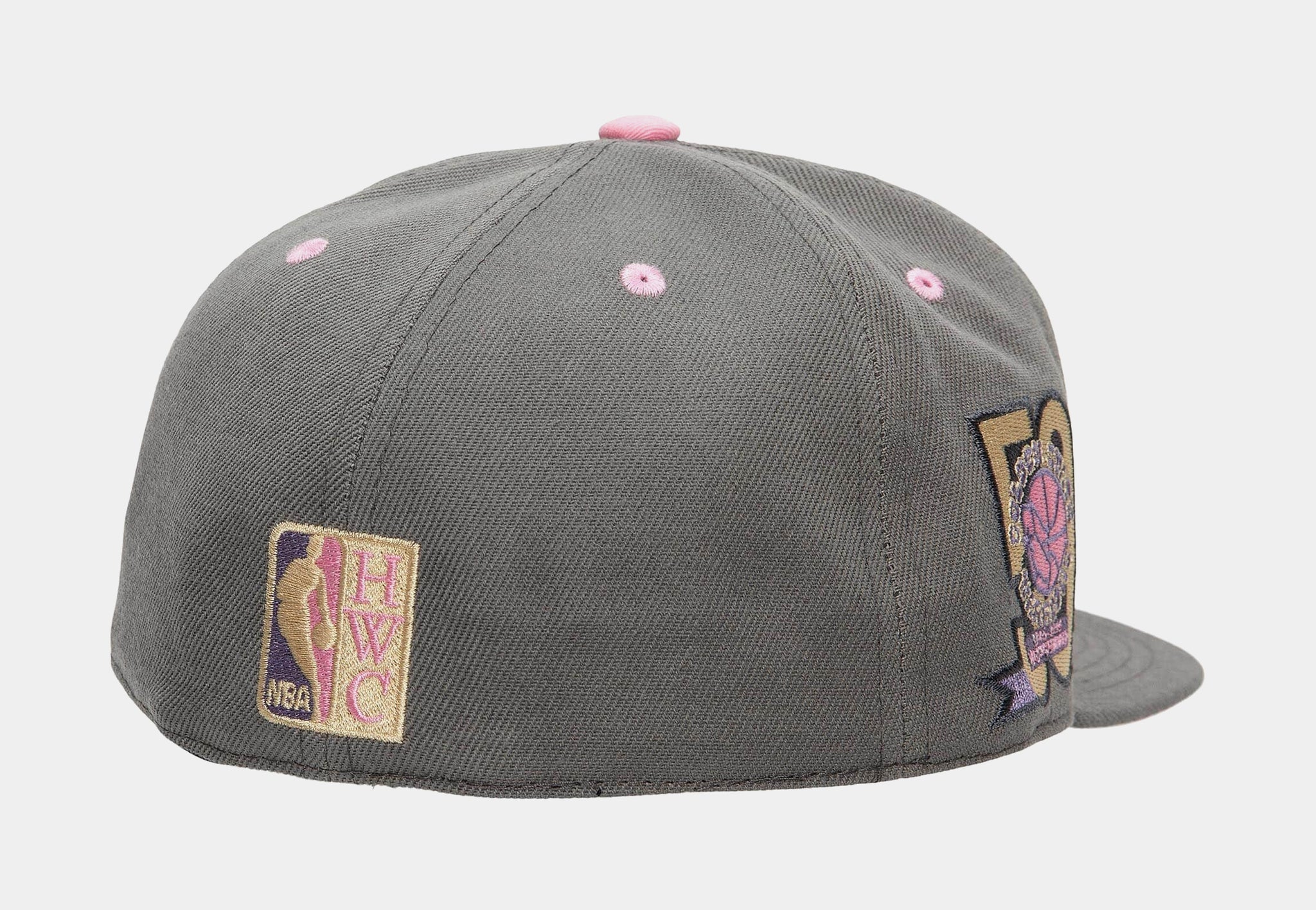 NEW! Golden State Warriors Mitchell & Ness Fitted Hat Heather Grey Size 7  1/8