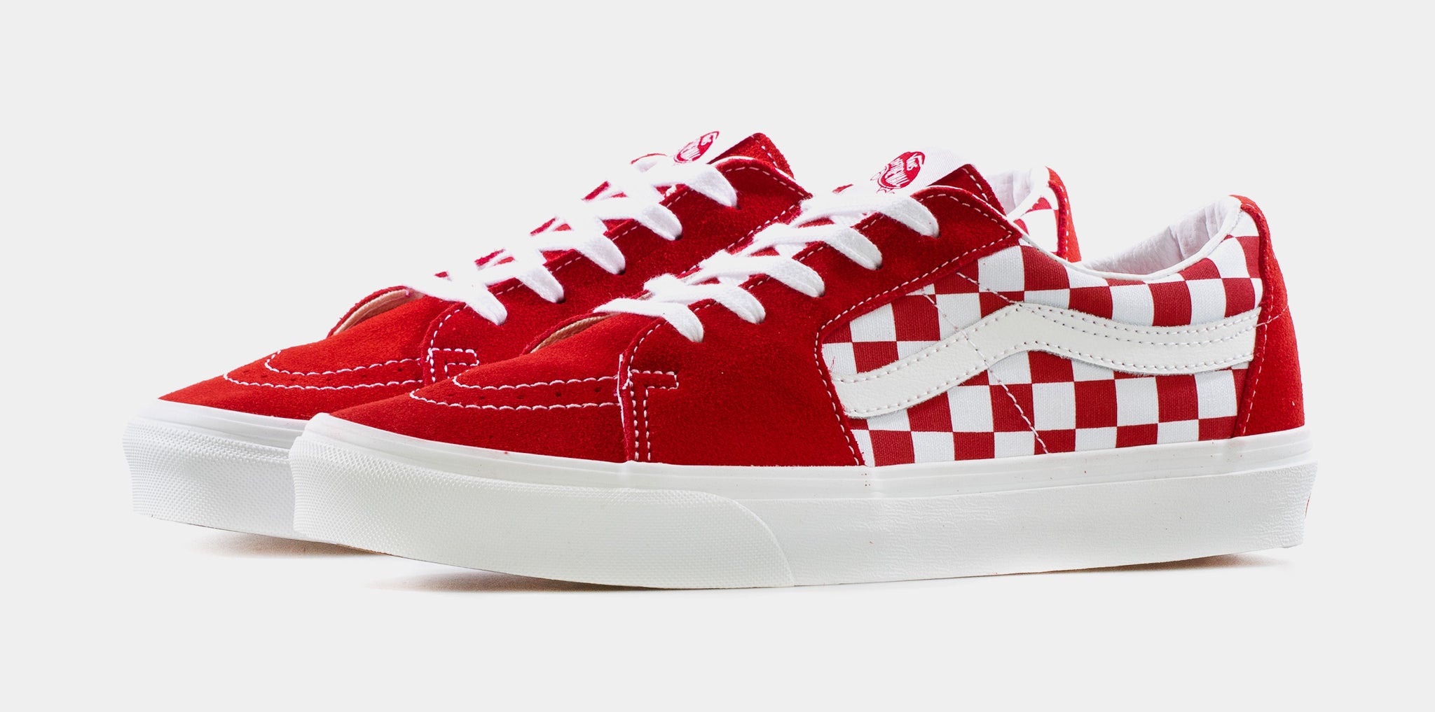 Vans SK8 Low Mens Skate Shoes Red White UUK4W9 – Shoe Palace