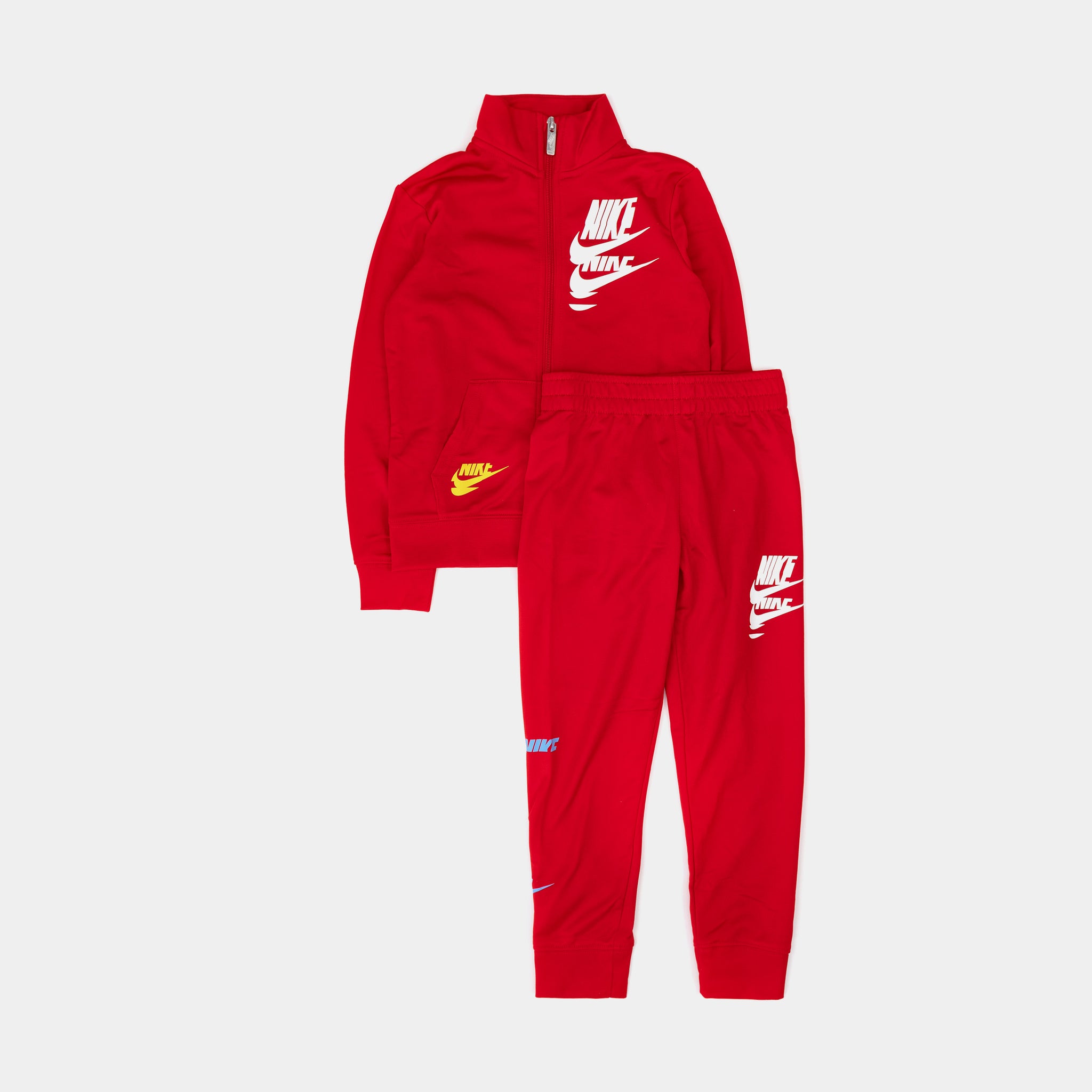 Nike Multi Futura Tricot Preschool Set Red 86K203-U10 – Shoe Palace