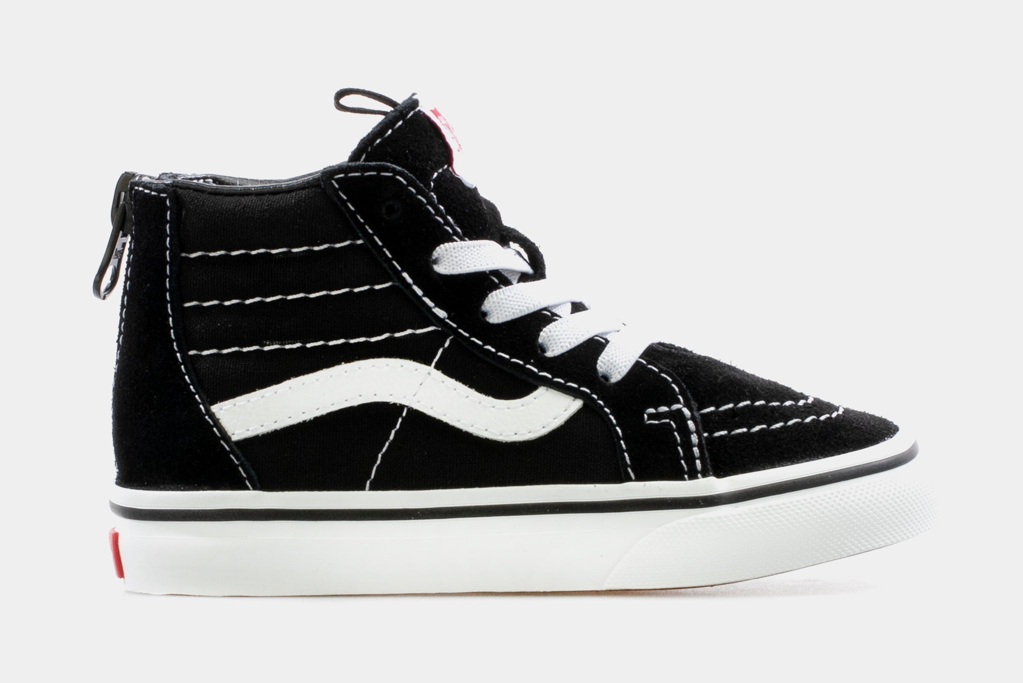 Vans SK8-HI Zip Infant Toddler Skateboarding Shoe Black White