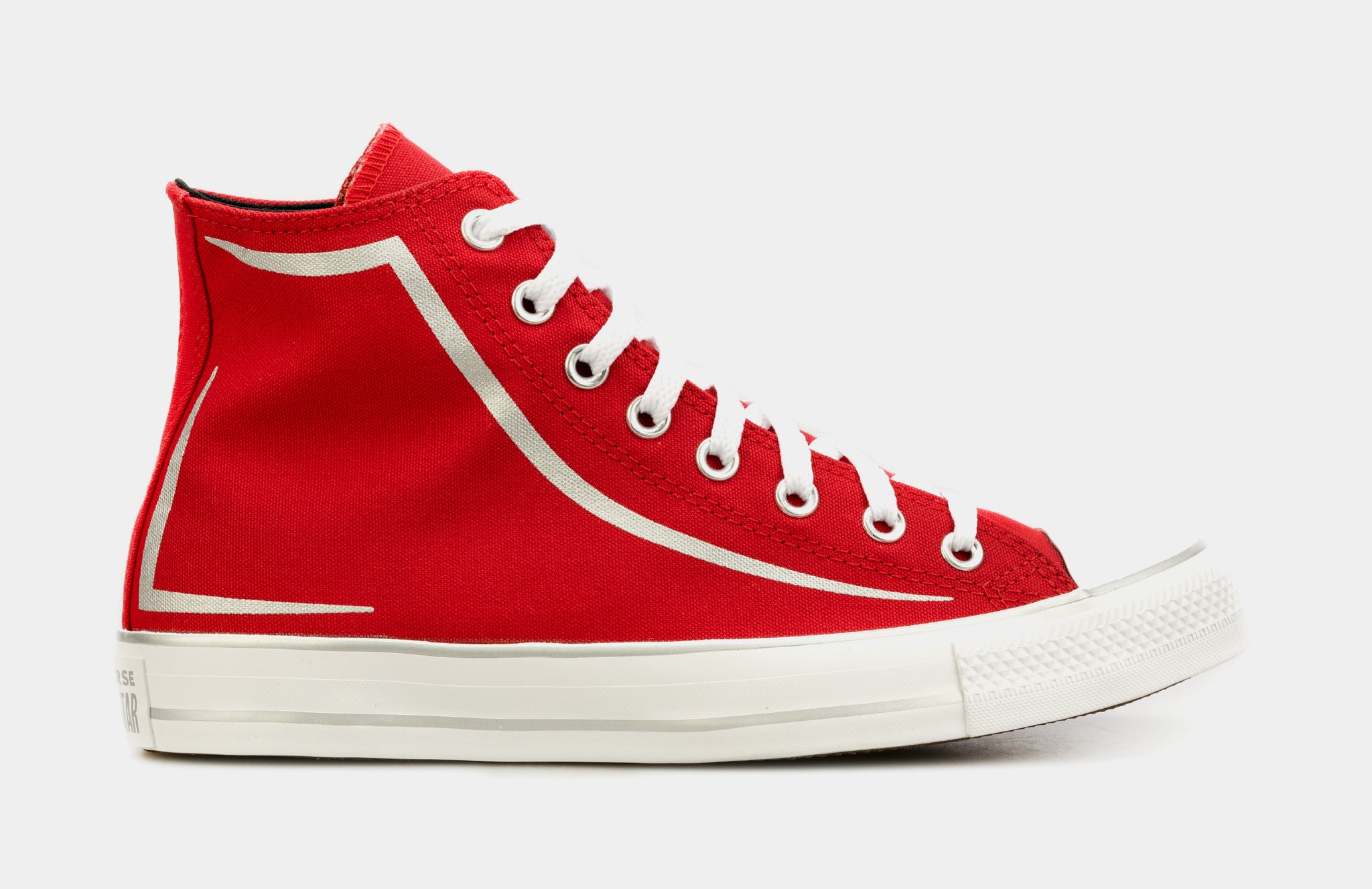 Converse Ho City High Red All Star Mens Lifestyle Shoes Red 