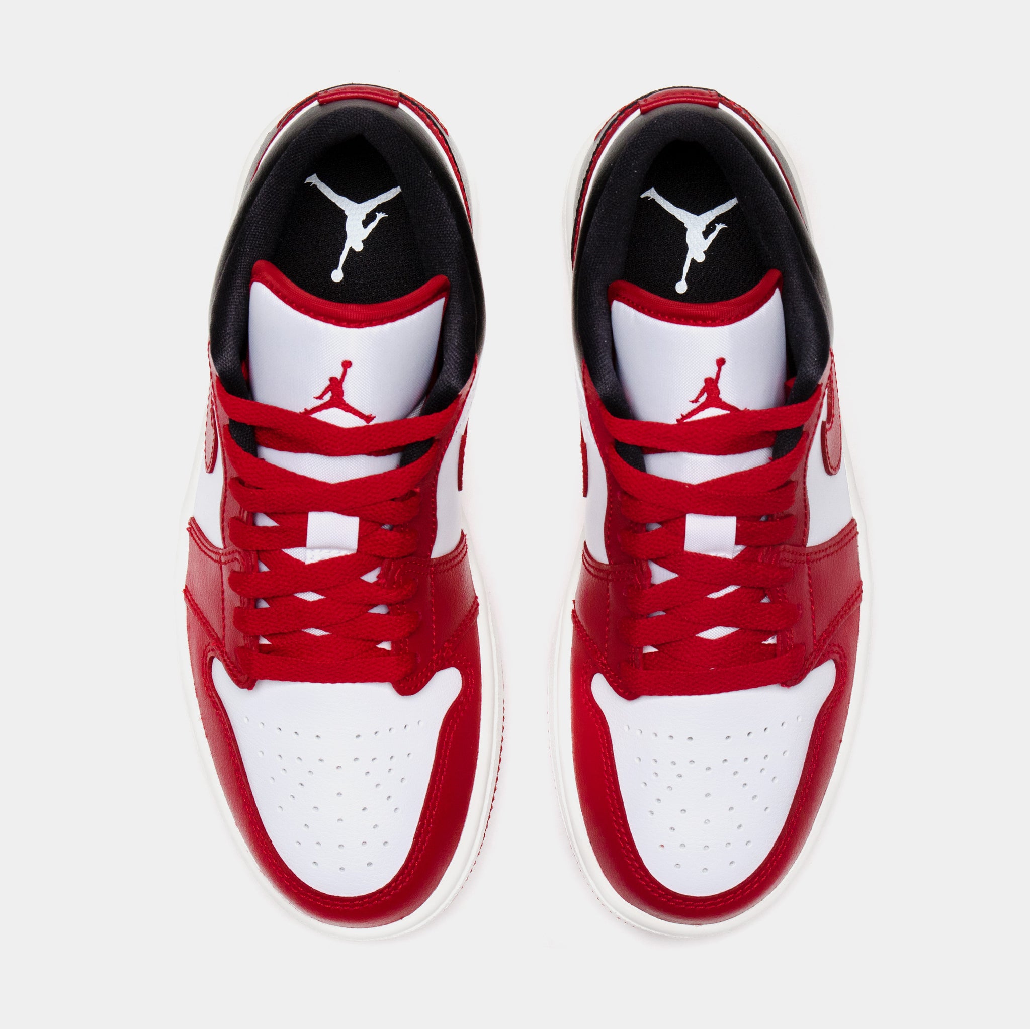 Jordan Air Jordan 1 Retro Low Gym Red Womens Lifestyle Shoes Black Red ...