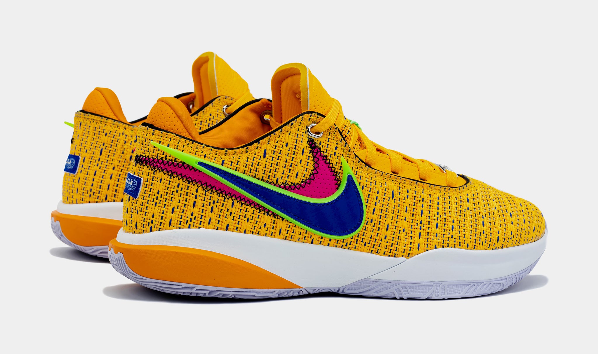 lebrons shoes orange