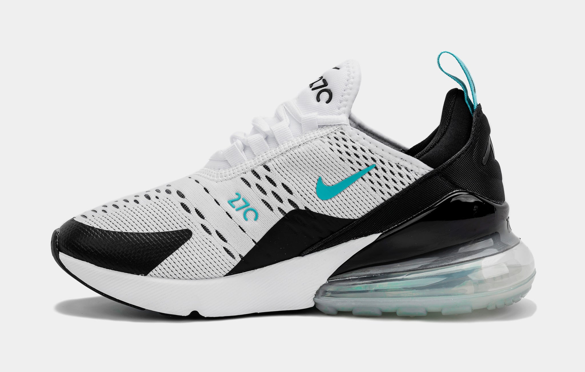Nike air max 270 white black and blue Clearance