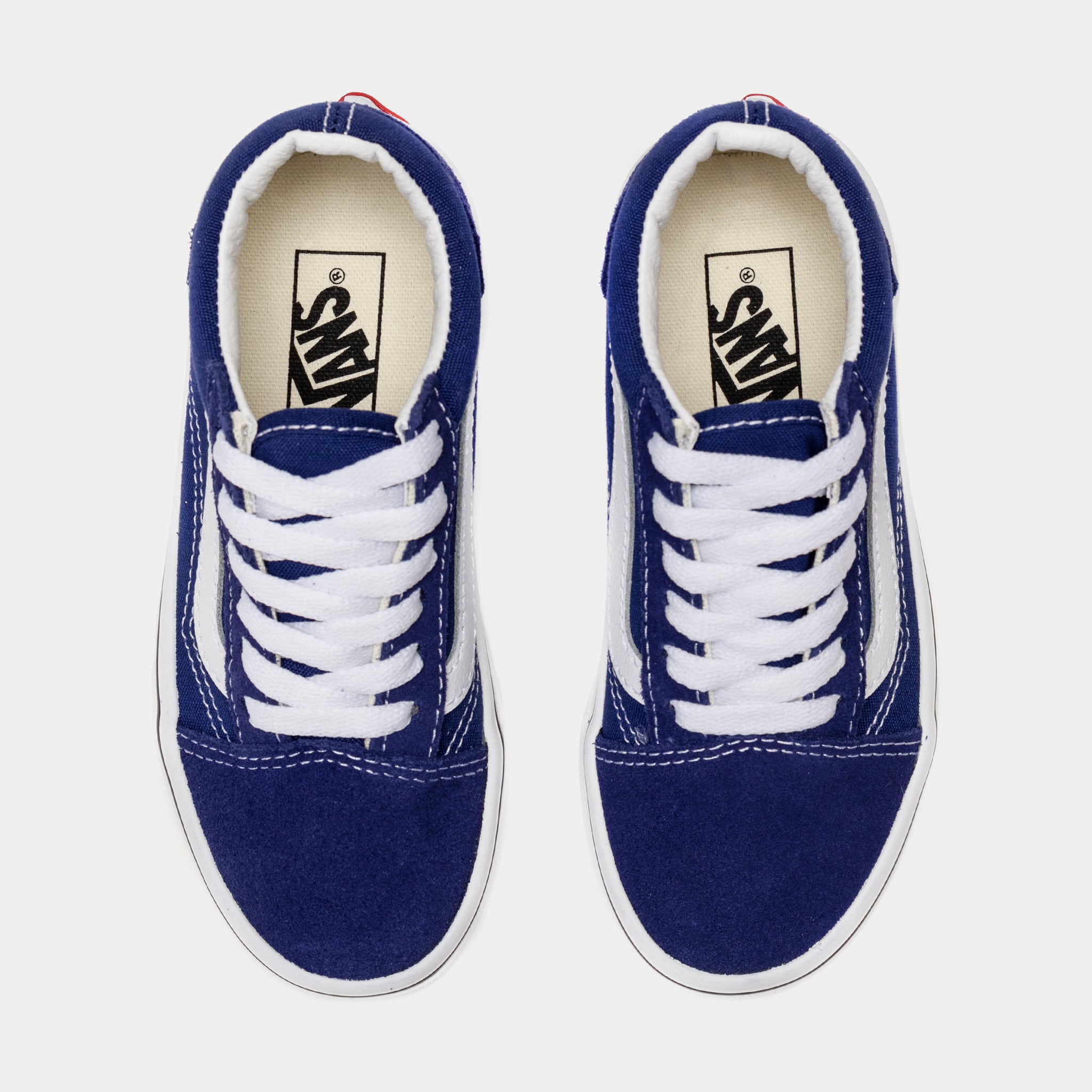 Vans Old Skool Preschool Skate Shoes Blue White W9T84A