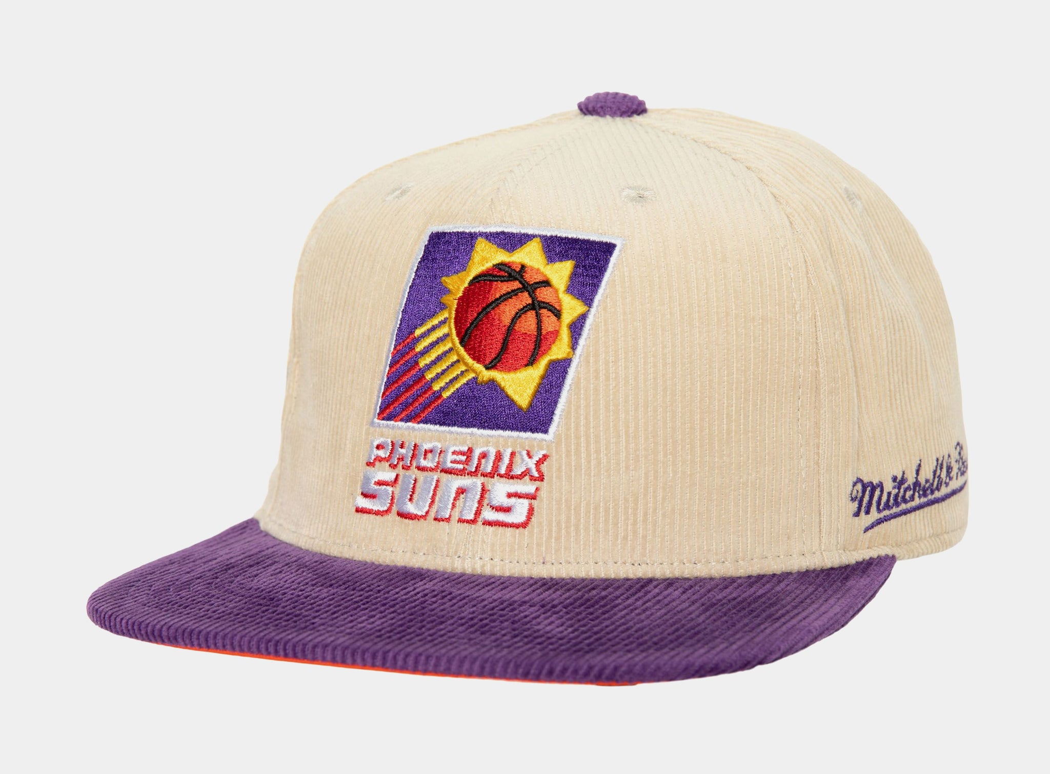 Mitchell & Ness Phoenix Suns 2 Tone Team Cord Fitted Mens Hat