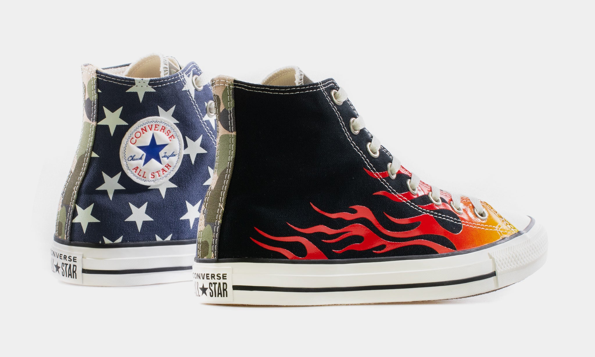 CONVERSE 168186F All Star High Mens Lifestyle Shoes (Black) Image 23234828009678