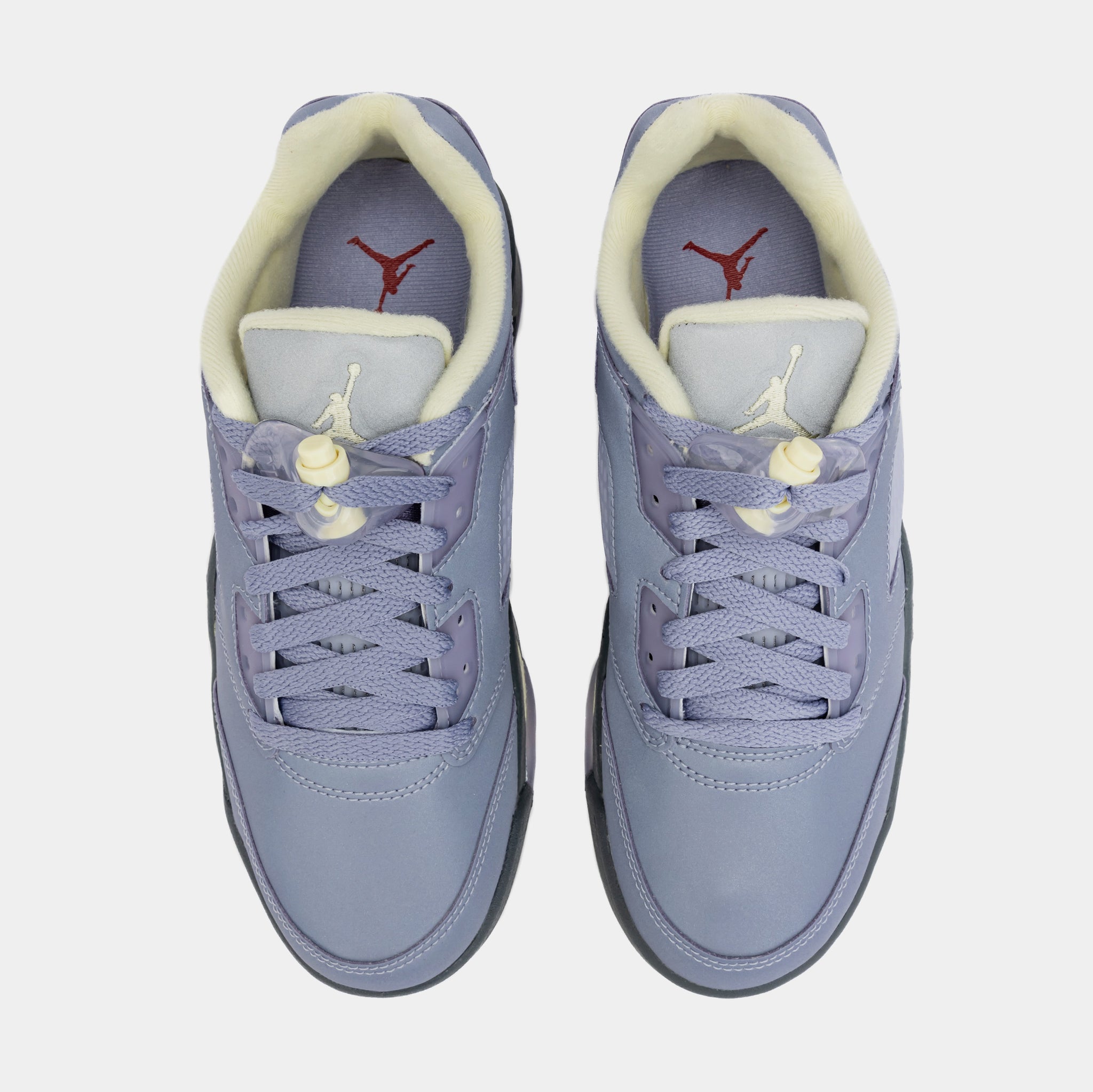 Air Jordan 5 Retro Low Indigo Haze Womens Lifestyle Shoes (Purple)