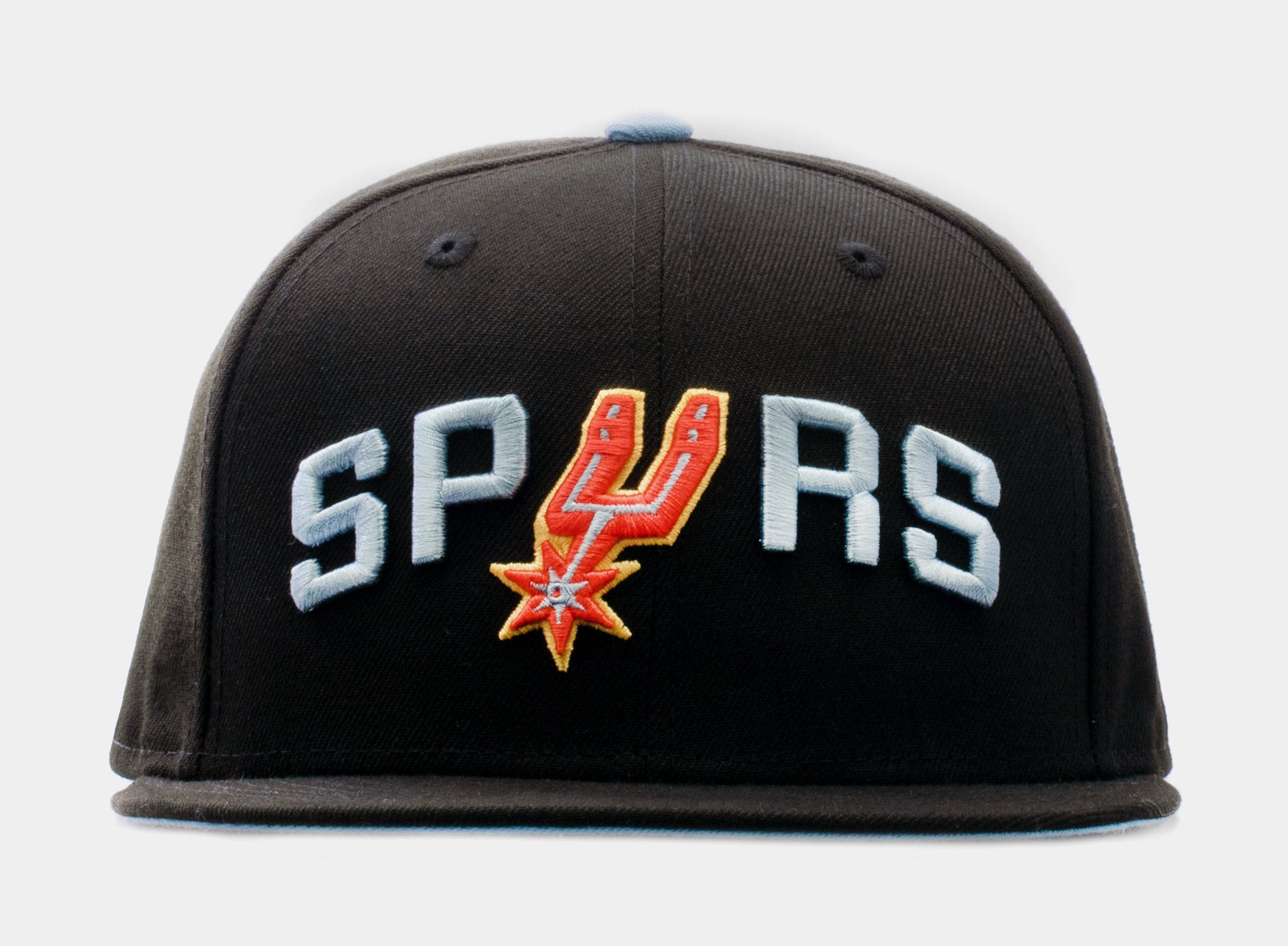 Men's New Era Gray/Black San Antonio Spurs Two-Tone 59FIFTY Fitted Hat