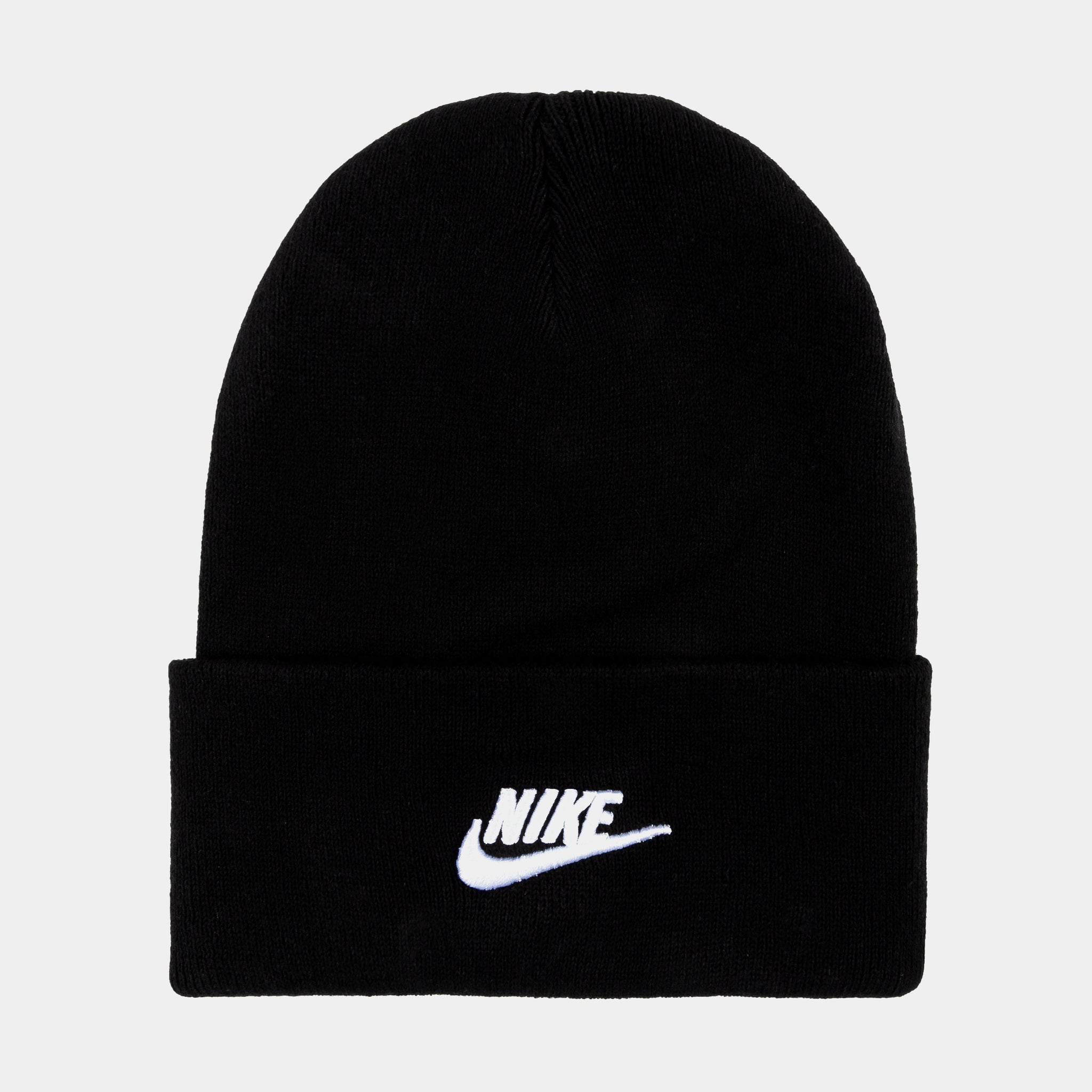 Nike Peak Beanie Mens Hat Black FB6528-010 – Shoe Palace