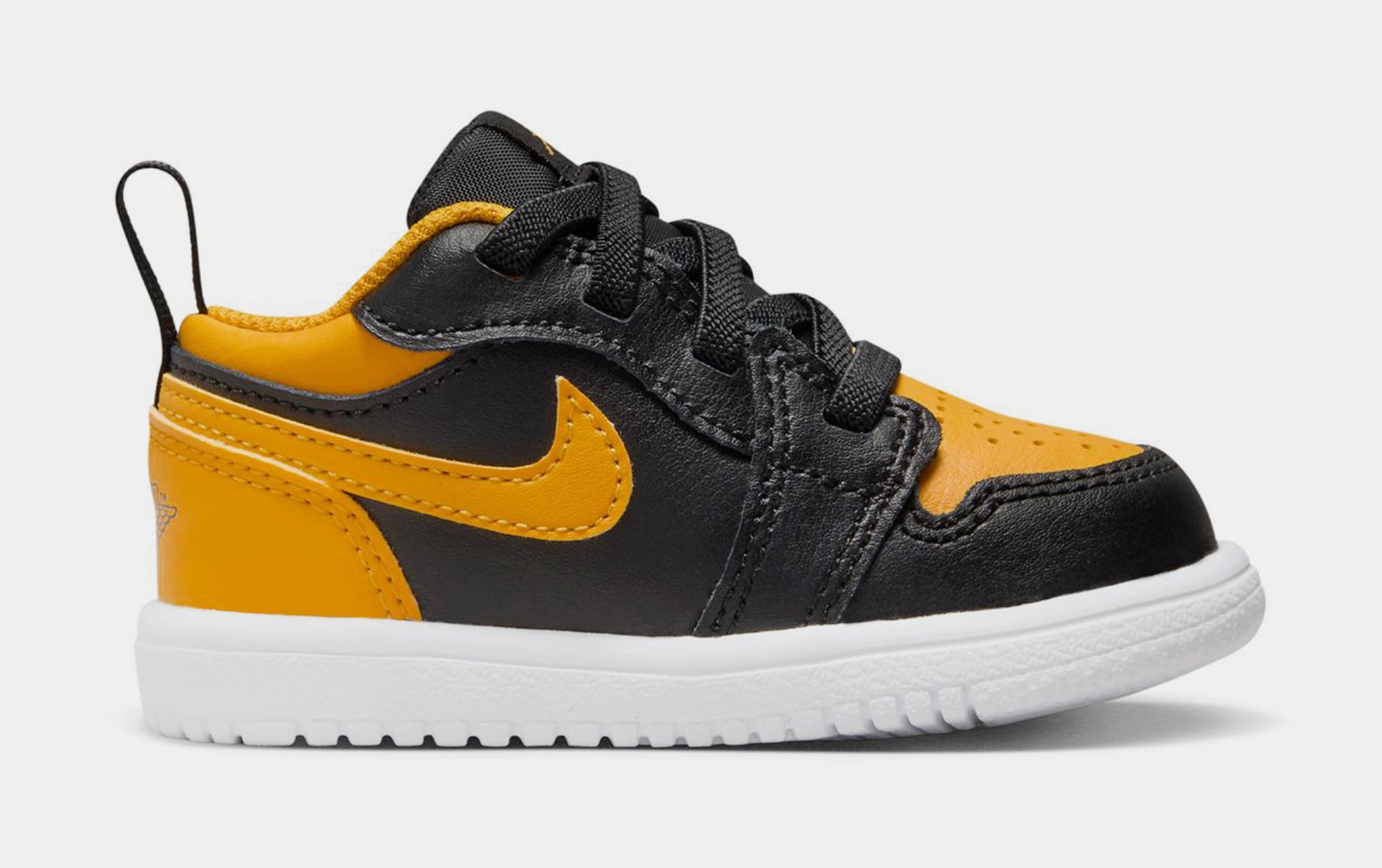 Low Air Jordan 1s Black And Yellow Jordan Low 