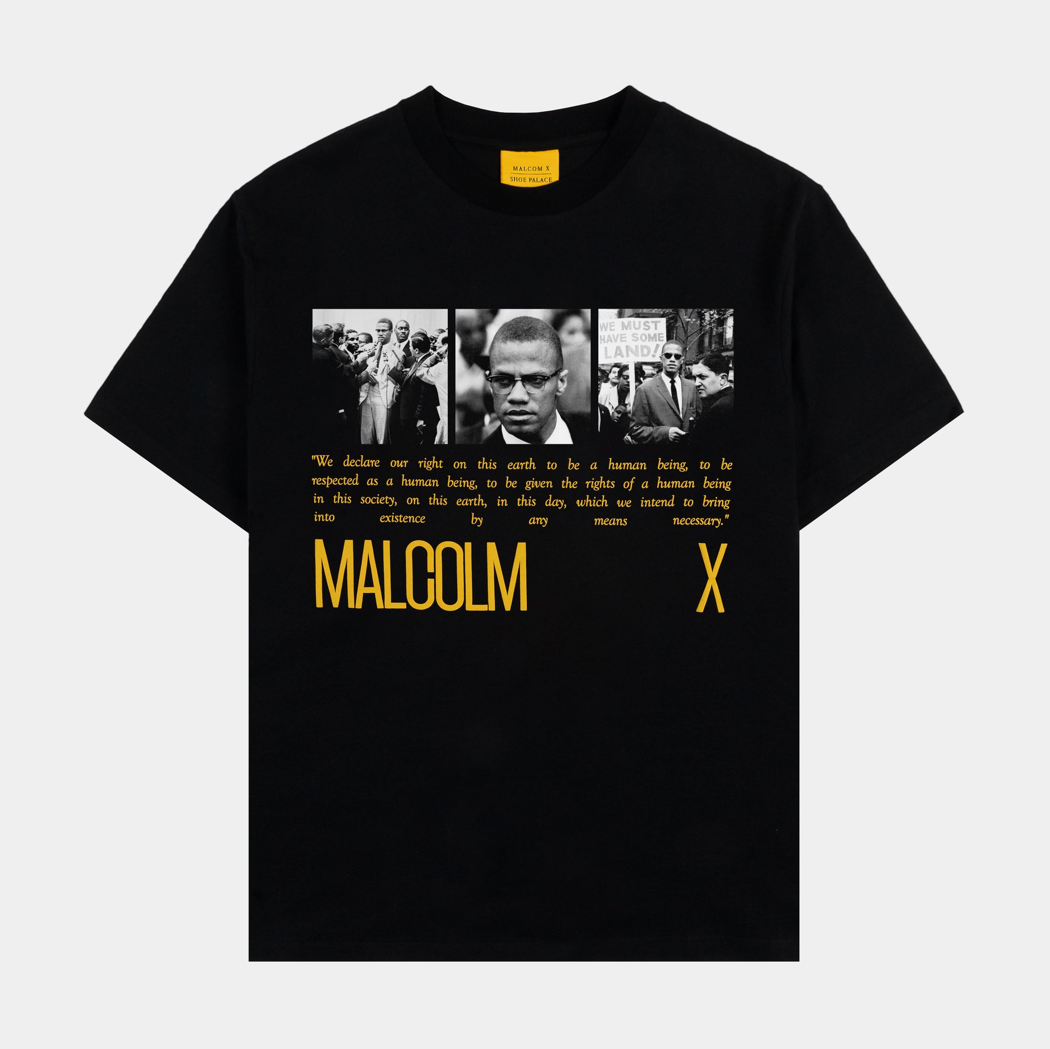 Shoe Palace SP x Malcolm X Our Rights Mens Short Sleeve Shirt