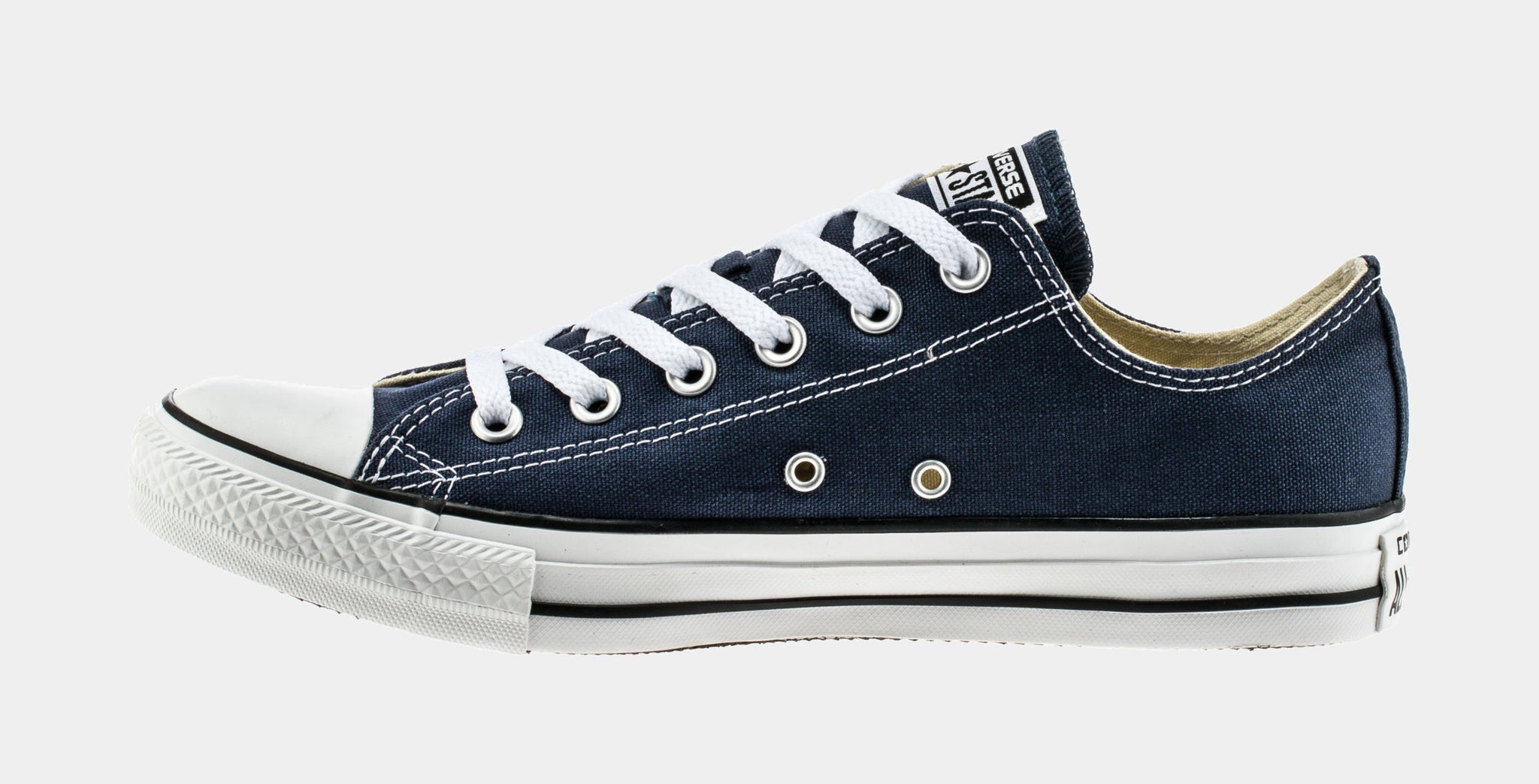 Converse Chuck Taylor All Classic Colors Low Solid Canvas Mens Lifestyle Navy Blue – Shoe Palace