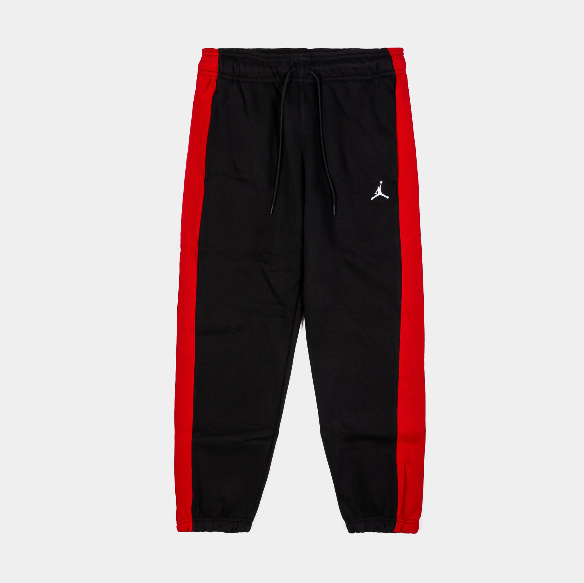 Nike Sweatpants Womens Small Black Red Trim Drawstring Cotton
