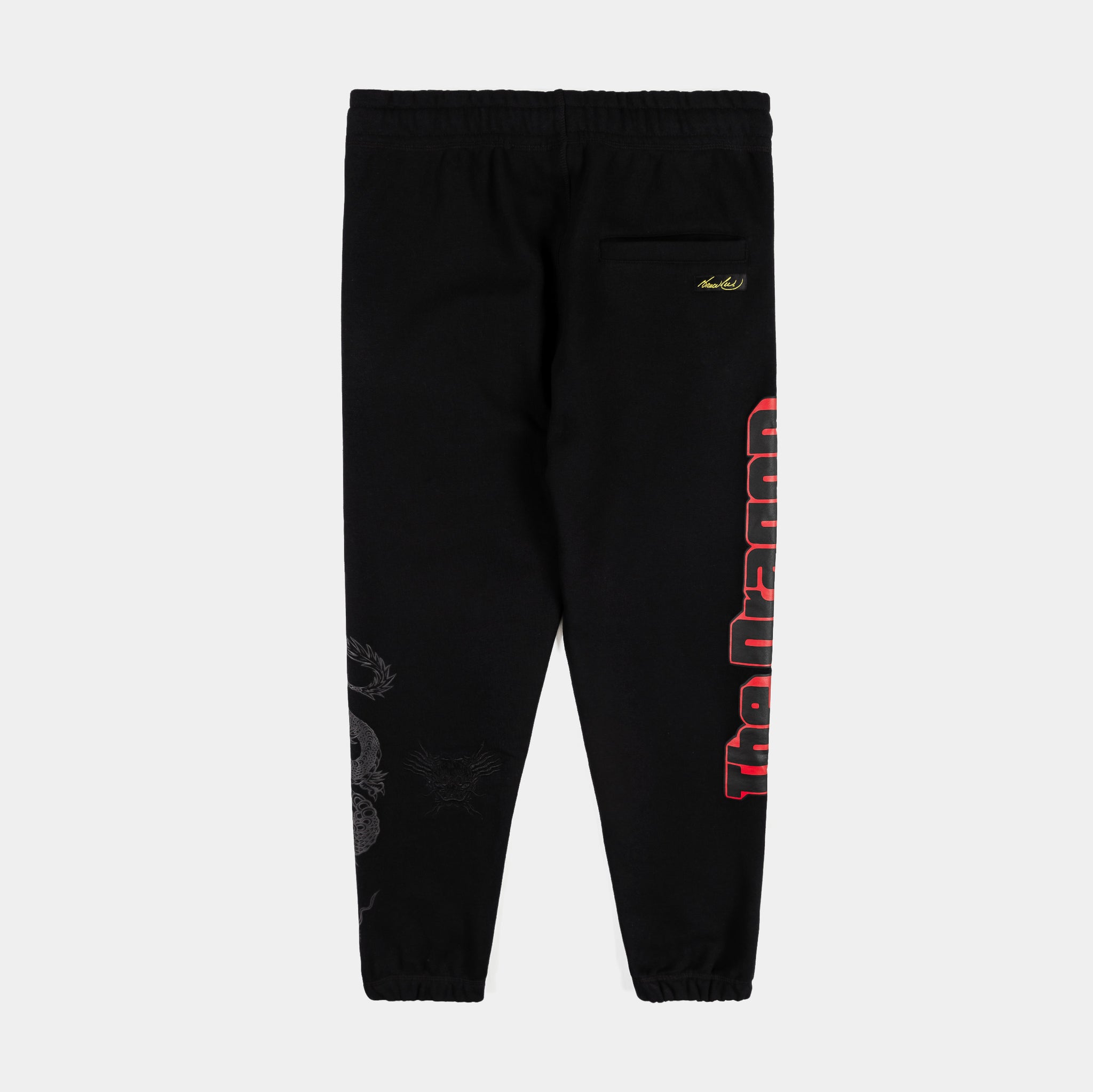 Shoe Palace SP x Bruce Lee The Dragon Joggers Mens Pants Black Red ...