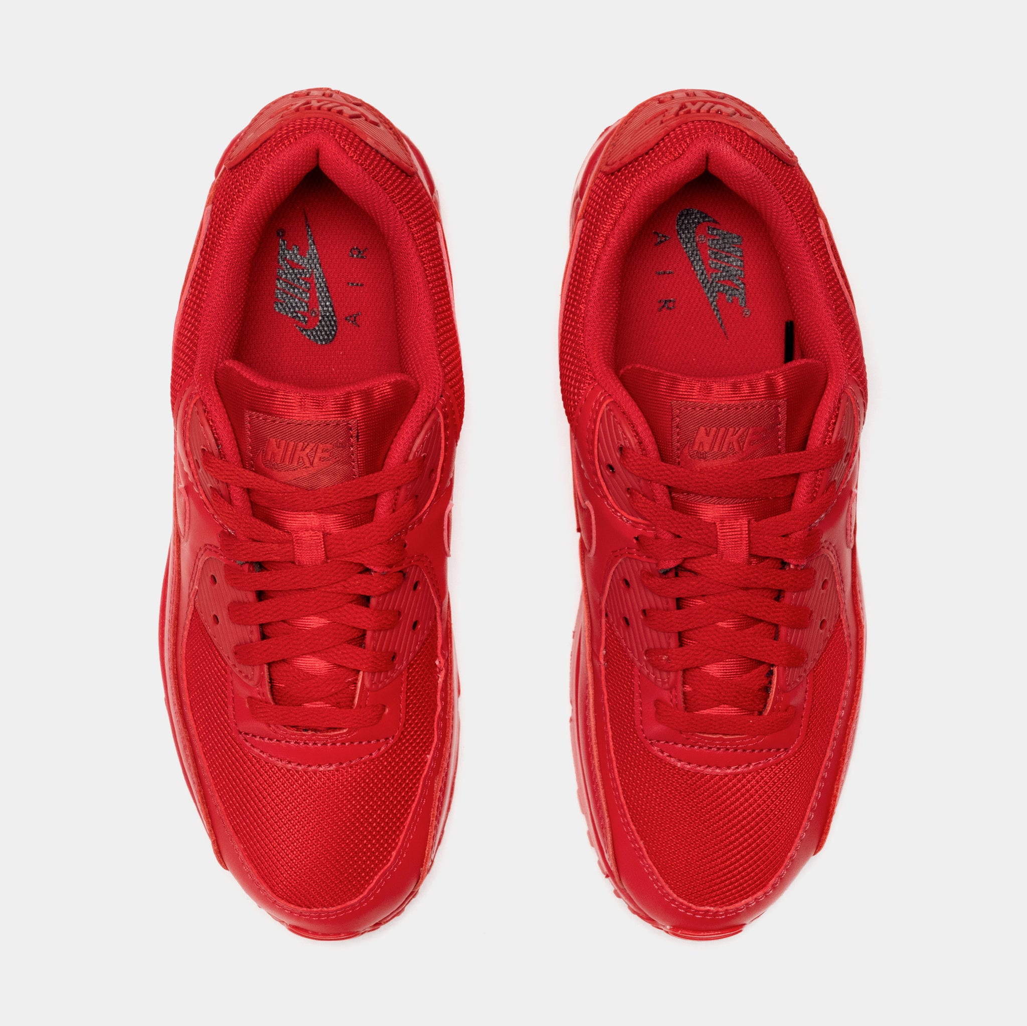 Red nike air max trainers Clearance
