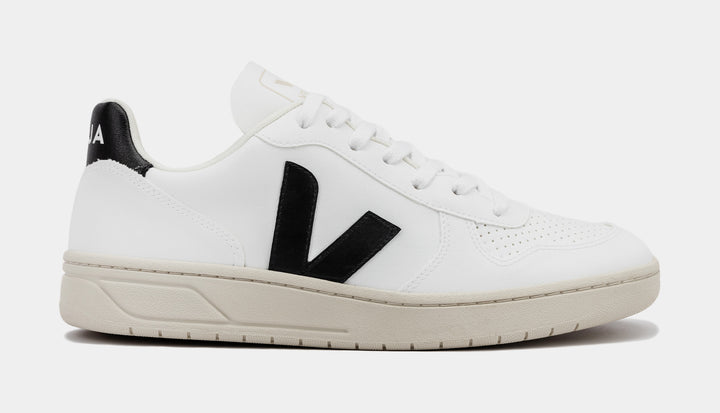 Veja V-10 Mesh Mens Lifestyle Shoes White Blue Grey VX0101380B