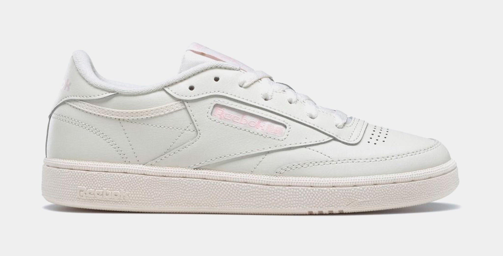 Reebok Club C 85 Womens Lifestyle Shoes White Pink GY9737 – Shoe