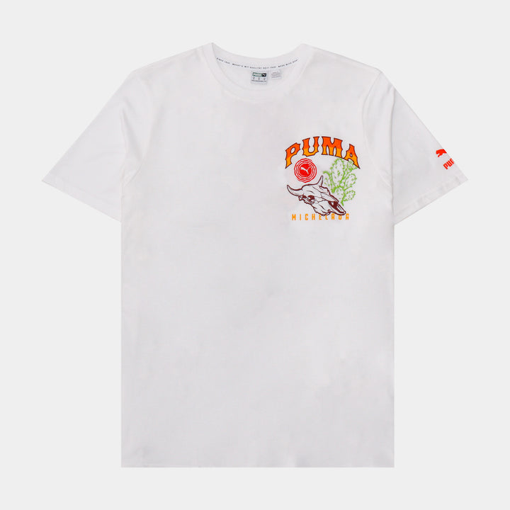 Shoe T-Shirt Advanced Mens Graphic 02 581914 White – Palace PUMA