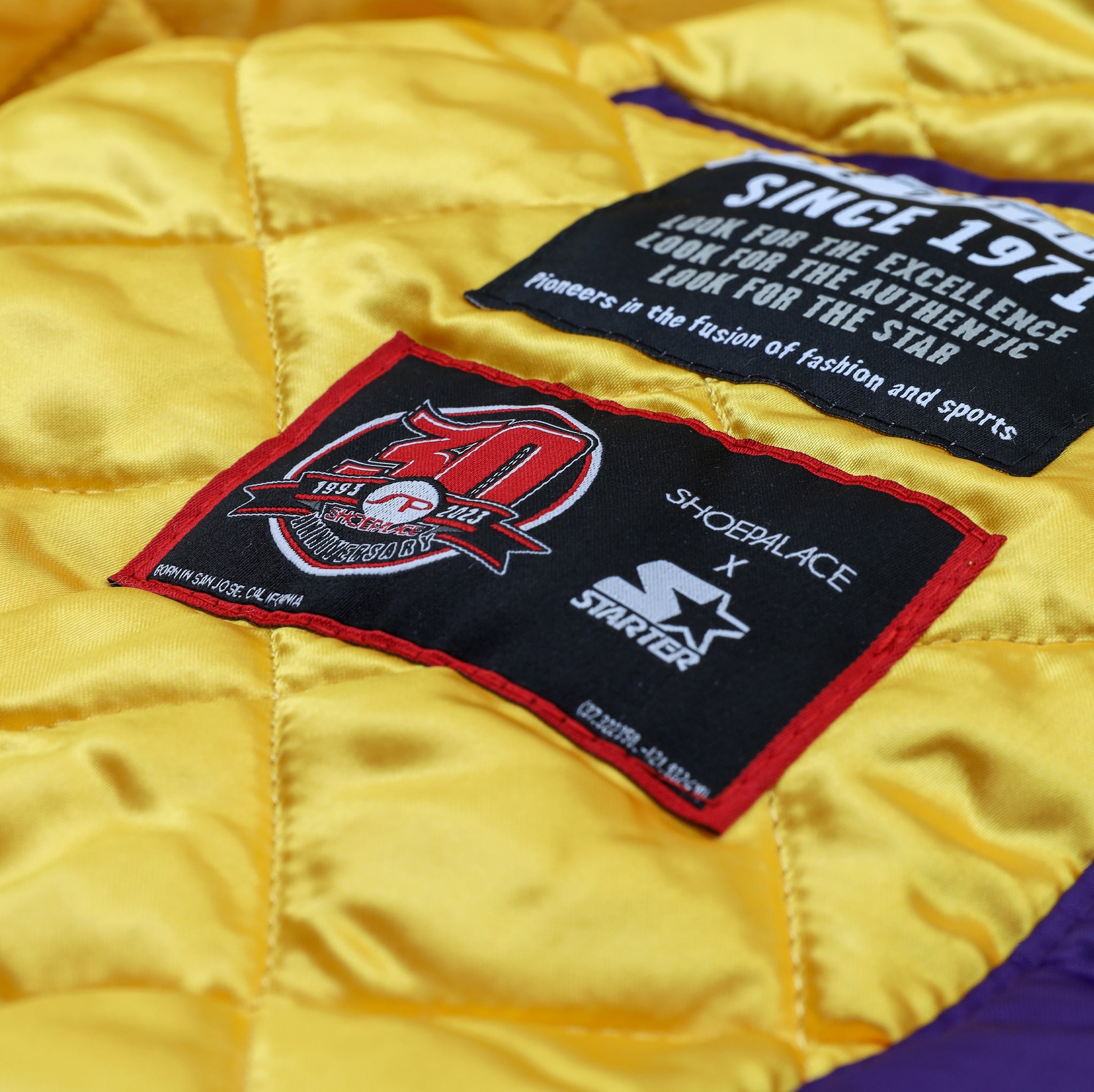 Los Angeles Lakers Half Court Jacket - Black/Purple - ShopperBoard