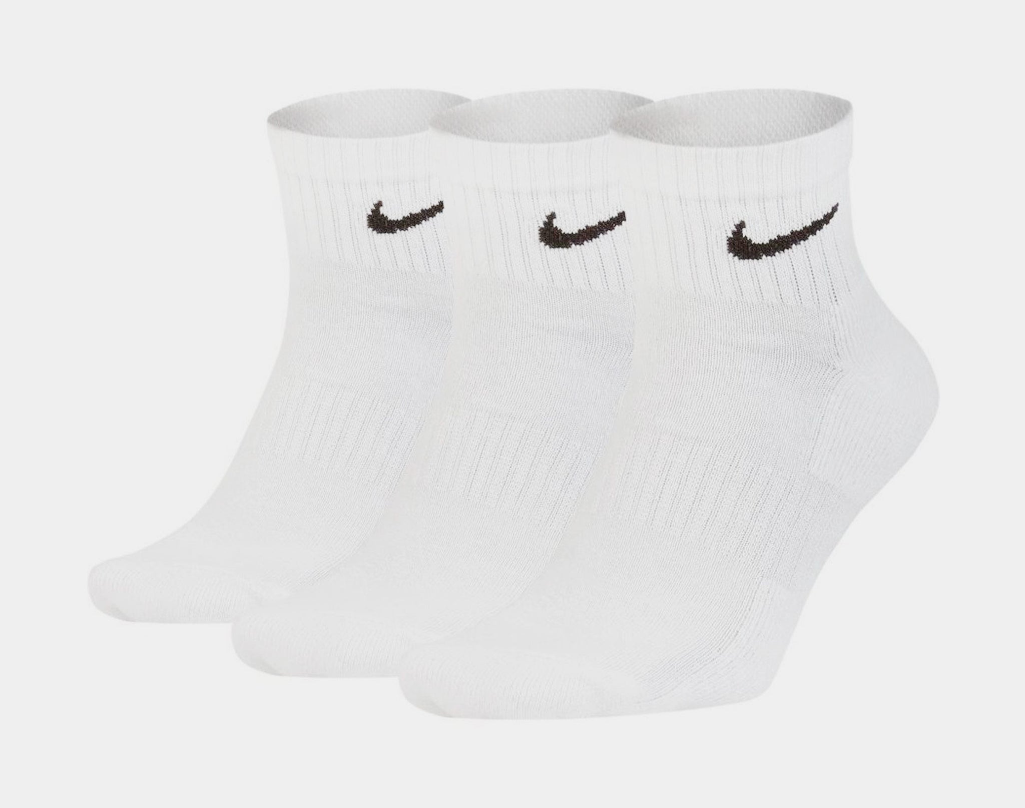 Nike 3pk Everyday Socks Mens Socks White SX7667-100 – Shoe Palace