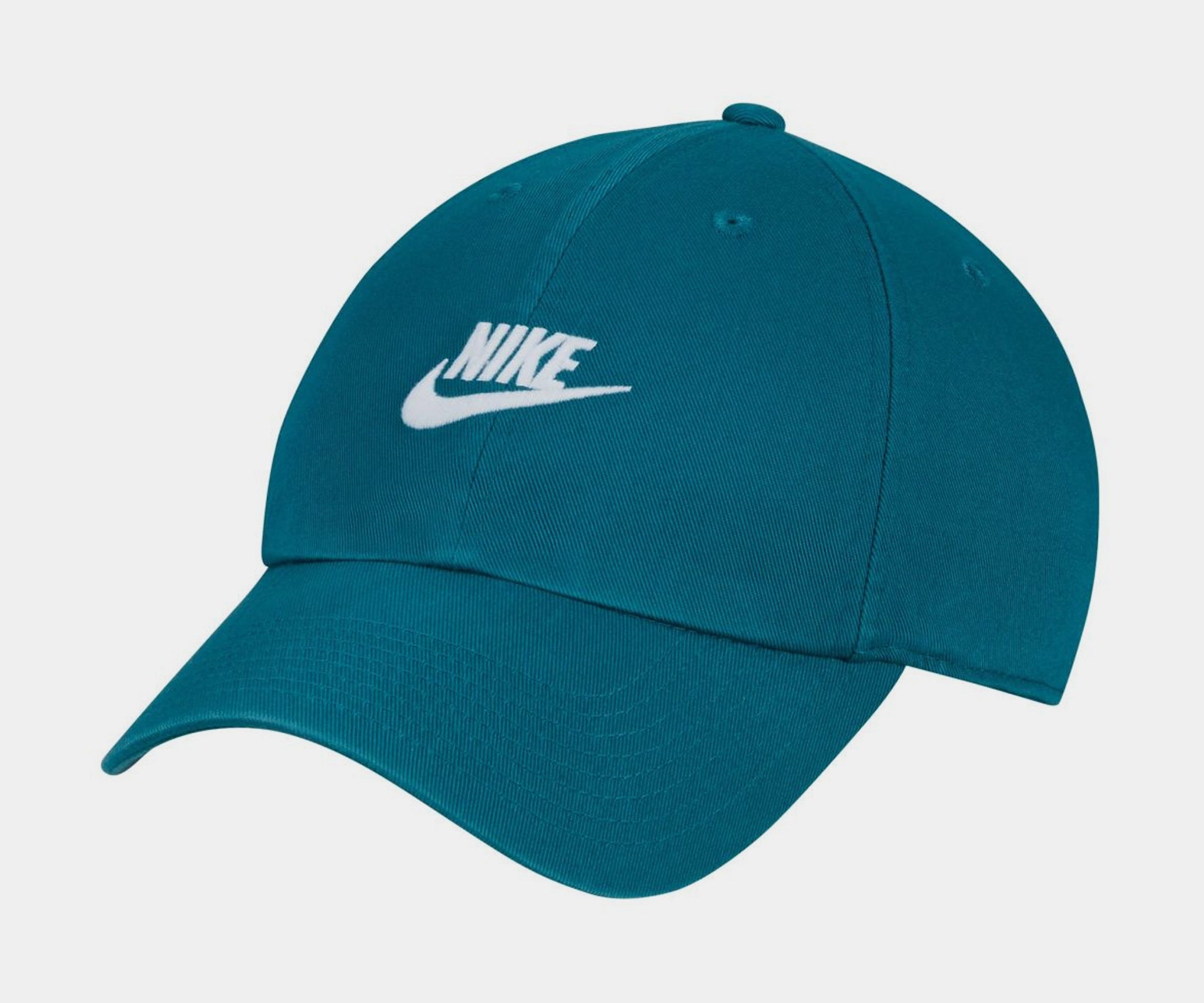 Nike Club Unstructured Futura Wash Mens Hat Teal FB5368-381 – Shoe